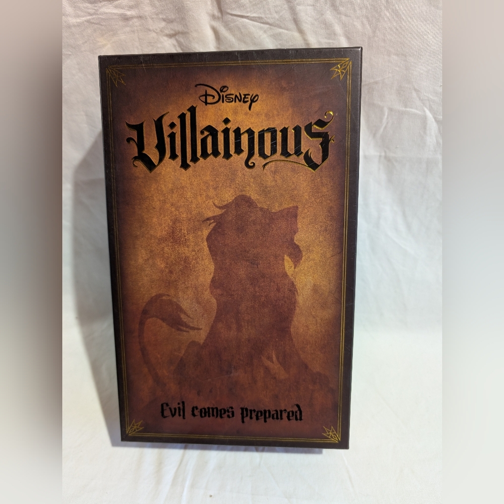 Villainous Evil Comes Prepared Board Game Complete Disney Ravensburger